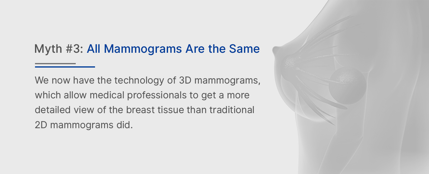 Myth 3: All Mammograms Are The Same